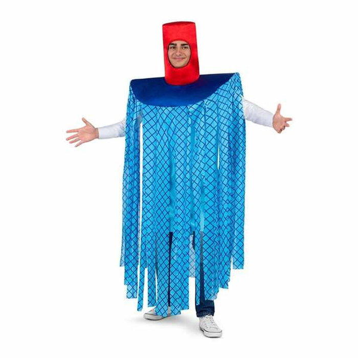 My Other Me Disfraz de adulto fregona Azul Talla M