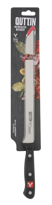 Quttin Colección Sybarite Cuchillo Jamonero 25 cm Acero Inoxidable (8 Unidades) Quttin Colección Sybarite Cuchillo Jamonero 25 cm Acero Inoxidable (8 Unidades)