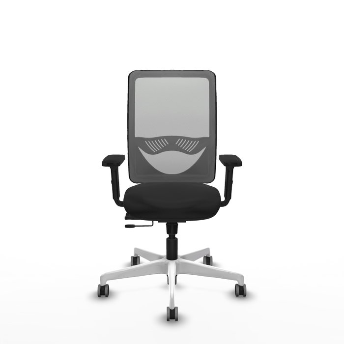 PIQUERAS Y CRESPO Silla de oficina Zulema con mecanismo Sincro/Traslack, Negro y Gris PIQUERAS Y CRESPO Silla de oficina Zulema con mecanismo Sincro/Traslack, Negro y Gris