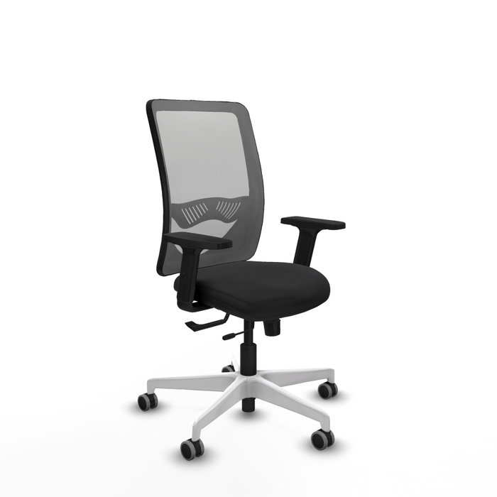 PIQUERAS Y CRESPO Silla de oficina Zulema con mecanismo Sincro/Traslack, Negro y Gris PIQUERAS Y CRESPO Silla de oficina Zulema con mecanismo Sincro/Traslack, Negro y Gris