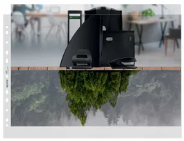 Fundas Leitz Transparente A3 Reciclado 25 Unidades