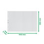 Leitz Funda porta documentos DIN A3 Recycle piel de naranja 100 mc