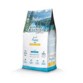 EVOQUE Dog Puppy Mini Pollo y Pavo 8kg