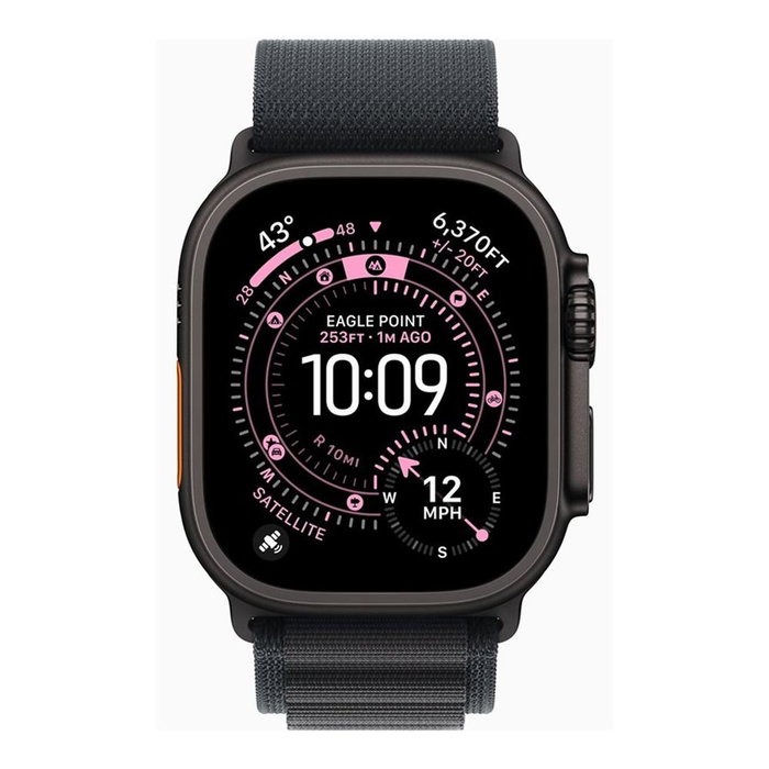 Apple Watch Ultra 3 GPS + Cellular 49mm Caja de Titanio Negro con Correa Loop Alpine Negra Talla M Apple Watch Ultra 3 GPS + Cellular 49mm Caja de Titanio Negro con Correa Loop Alpine Negra Talla M