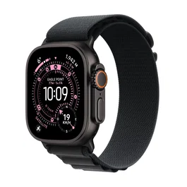 Apple Watch Ultra 3 GPS + Cellular 49mm Caja de Titanio Negro con Correa Loop Alpine Negra M