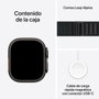 Apple Watch Ultra 3 GPS + Cellular 49mm Caja de Titanio Negro con Correa Loop Alpine Negra M