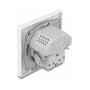 DeLOCK Enchufe de pared con 2 puertos USB (1x USB-A + 1x USB-C PD 3.0 18W) Blanco