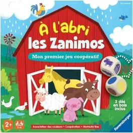 Ravensburger RAV4005556223398 ¡Seguro los Zanimos! Juego para niños de 2 a 3 años