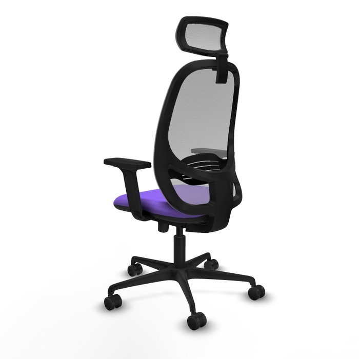 PIQUERAS Y CRESPO Silla de oficina Cilanco con mecanismo Sincro/Traslack, Lila y Gris PIQUERAS Y CRESPO Silla de oficina Cilanco con mecanismo Sincro/Traslack, Lila y Gris