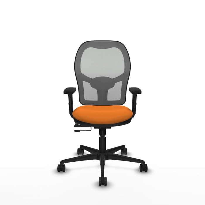 PIQUERAS Y CRESPO Silla de oficina Jorquera Naranja y Gris PIQUERAS Y CRESPO Silla de oficina Jorquera Naranja y Gris