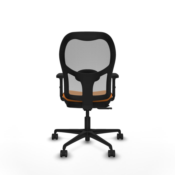 PIQUERAS Y CRESPO Silla de oficina Jorquera Naranja y Gris PIQUERAS Y CRESPO Silla de oficina Jorquera Naranja y Gris