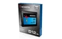 ADATA Ultimate SU800 SSD 512GB 2.5" SATA III, Lectura 560MB/s Escritura 520MB/s, 3D NAND TLC, S.M.A.R.T., TRIM, NCQ