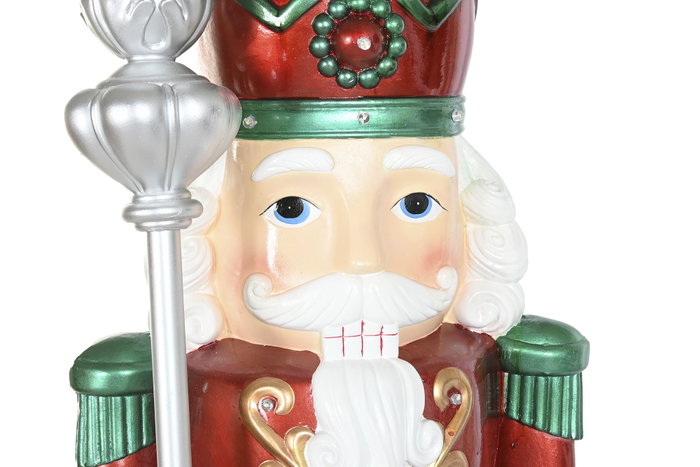 DKD Home Decor Figura LED Magnesia Cascanueces Multicolor DKD Home Decor Figura LED Magnesia Cascanueces Multicolor