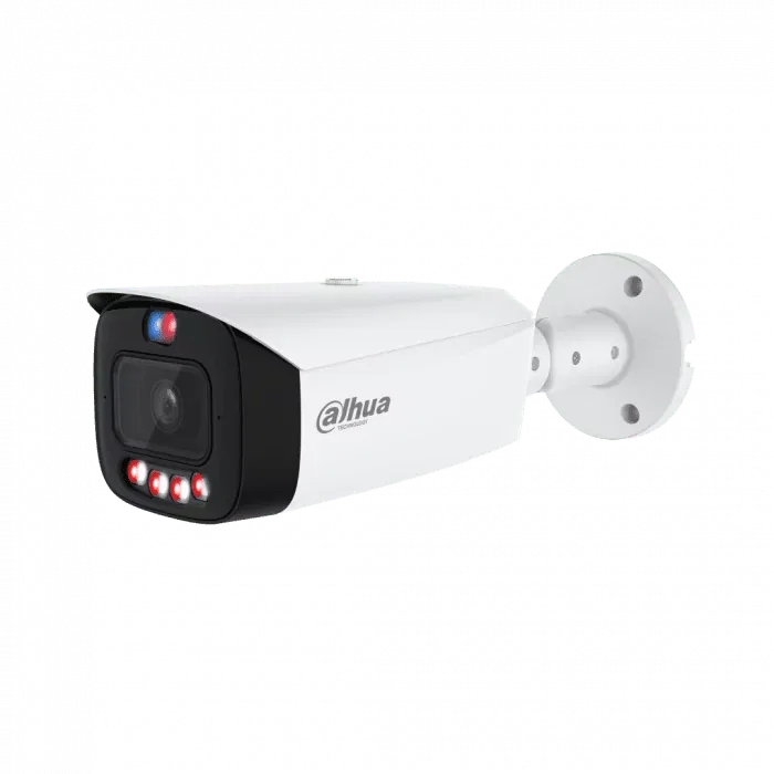 Dahua Cámara IP Bullet WizColor WizSense Serie 3 4MP con Inteligencia Artificial DH-IPC-HFW3449T1P-AS-PV-0280B-PRO PoE IP67 2.8mm