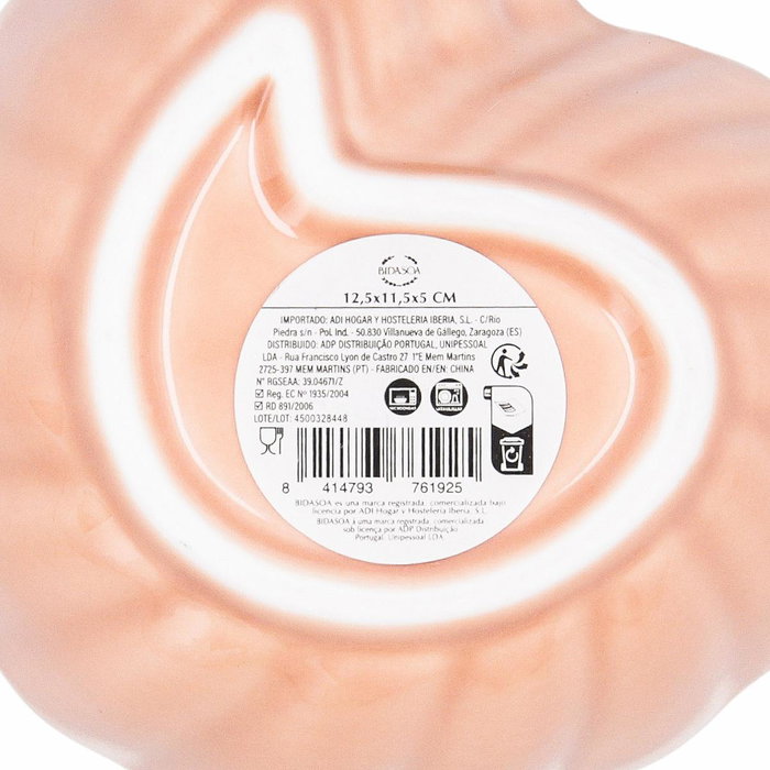 Bol Porcelana Aura Stela Bidasoa 12,5x11,5x5 cm (6 Unidades)