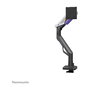 Newstar DS70-256BL1 Brazo de monitor gaming Neomounts ACE 61-145 cm (24-57 pulgadas) - Soporte de escritorio con resorte de gas, giro 180 grados, VESA 200x200, 30 kg, Negro