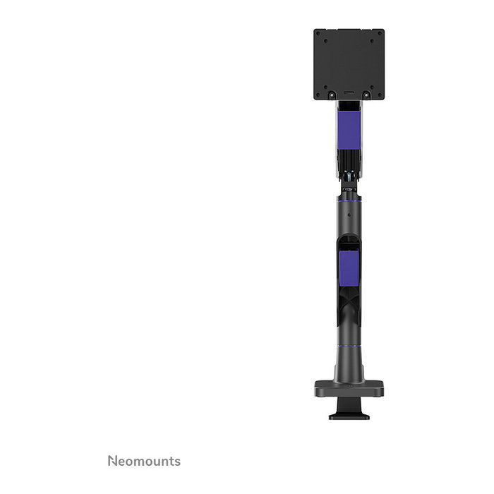 Newstar DS70-256BL1 Brazo de monitor gaming Neomounts ACE 61-145 cm (24-57 pulgadas) - Soporte de escritorio con resorte de gas, giro 180 grados, VESA 200x200, 30 kg, Negro