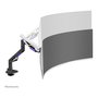 Newstar DS70-256BL1 Brazo de monitor gaming Neomounts ACE 61-145 cm (24-57 pulgadas) - Soporte de escritorio con resorte de gas, giro 180 grados, VESA 200x200, 30 kg, Negro