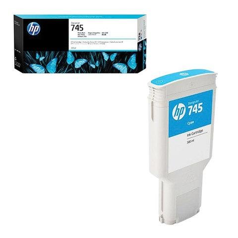 HP DesignJet 745 Cartucho de Tinta Cian 300 ml F9K03A