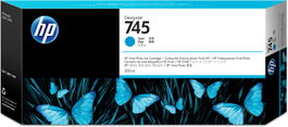 HP DesignJet 745 Cartucho de Tinta Cian 300 ml F9K03A