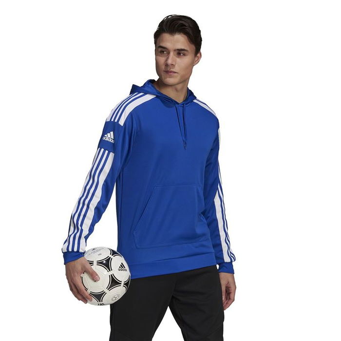 Sudadera con Capucha Hombre Adidas Sq21 Hood Azul S