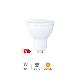 GSC Evolution Bombilla LED dicroica 6W GU10 3000K regulable