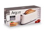 Argon Tostadora Doble Larga Blanco Mate 1400W 38x17x14 cm (Set de 4)