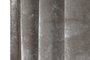 DKD Home Decor Cortina de Poliéster 140x260 con 8 Anillas, Gris Claro