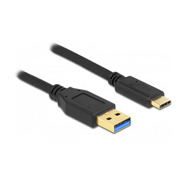 DeLOCK Cable USB Tipo-A a USB Type-C™ 3 m Negro