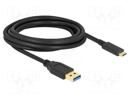 DeLOCK Cable USB Tipo-A a USB Type-C 3 m 5 Gbit/s