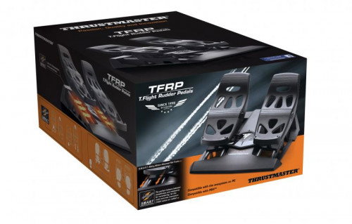 Thrustmaster T.Flight Rudder Pedals Pedales PC, PlayStation 4 USB Negro, Núm. artículo: 2960764