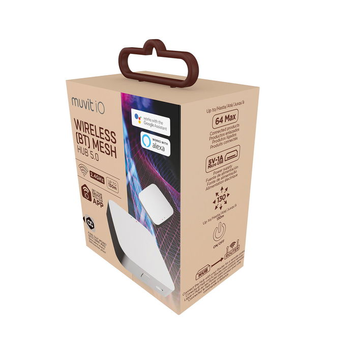muvit iO Wireless Mesh Hub 5V/1A con carga MicroUSB