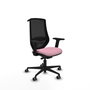 PIQUERAS Y CRESPO Silla de oficina Mardos Rosa con mecanismo Sincro/Traslack