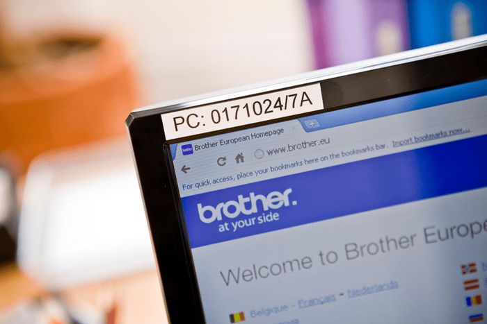 Brother TZe-231 Cinta Adhesiva Estándar Negra sobre Blanca 12mm x 4m