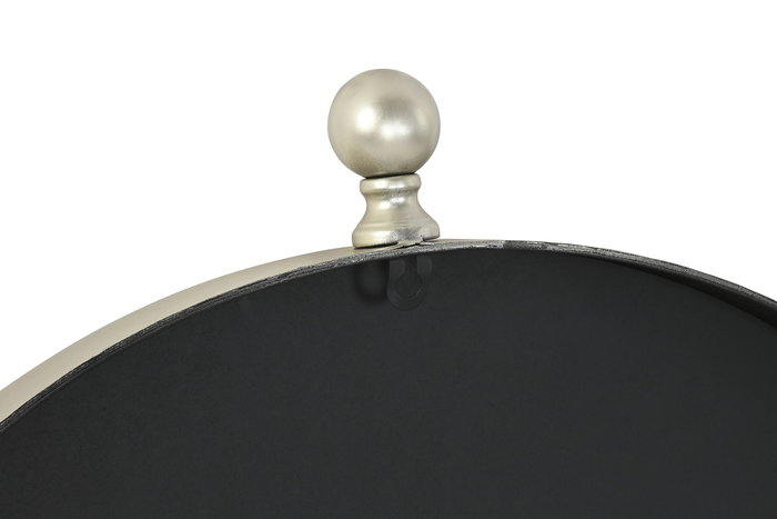 DKD Home Decor Reloj de Pared Champan Hierro Espejo 8 x 67 x 67 cm