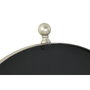 DKD Home Decor Reloj de Pared de Hierro y Espejo Champán