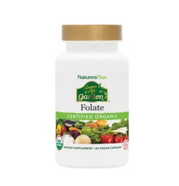 NATURES PLUS Garden Folato 60 cápsulas