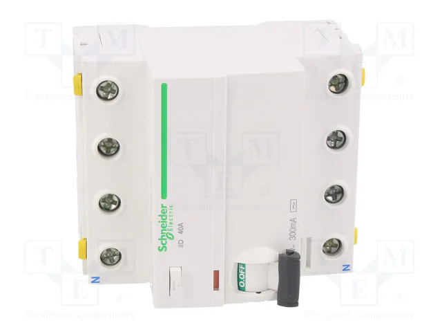 SCHNEIDER ELECTRIC Interruptor diferencial ACTI9 4 polos 40A 300mA