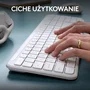 Logitech Signature Slim MK950 Combo de Teclado y Ratón Inalámbrico Blanco