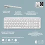 Logitech Signature Slim MK950 Combo de Teclado y Ratón Inalámbrico Blanco