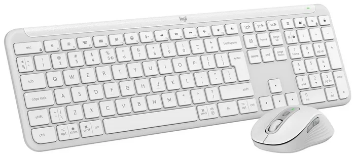 Logitech Signature Slim MK950 Combo de Teclado y Ratón Inalámbrico Blanco Logitech Signature Slim MK950 Combo de Teclado y Ratón Inalámbrico Blanco