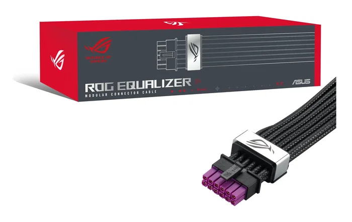 Asus ROG-EQUALIZER Cable PCI-E 16-pin a PCI-E x16 Gen 4.0, 0,75 m, Negro