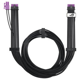 Asus ROG-EQUALIZER Cable PCI-E 16-pin a PCI-E x16 Gen 4.0, 0,75 m, Negro