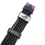 Asus ROG-EQUALIZER Cable PCI-E 16-pin a PCI-E x16 Gen 4.0, 0,75 m, Negro