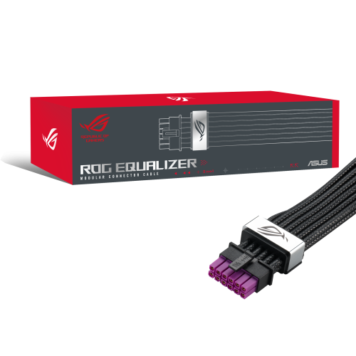 Asus ROG-EQUALIZER Cable PCI-E 16-pin a PCI-E x16 Gen 4.0, 0,75 m, Negro
