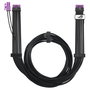 Asus ROG-EQUALIZER Cable PCI Express 4.0 a 16p, 0,75 m, Negro