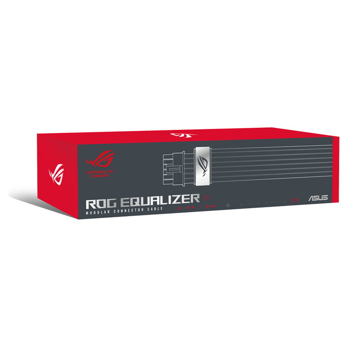 Asus ROG-EQUALIZER Cable PCI Express 4.0 a 16p, 0,75 m, Negro