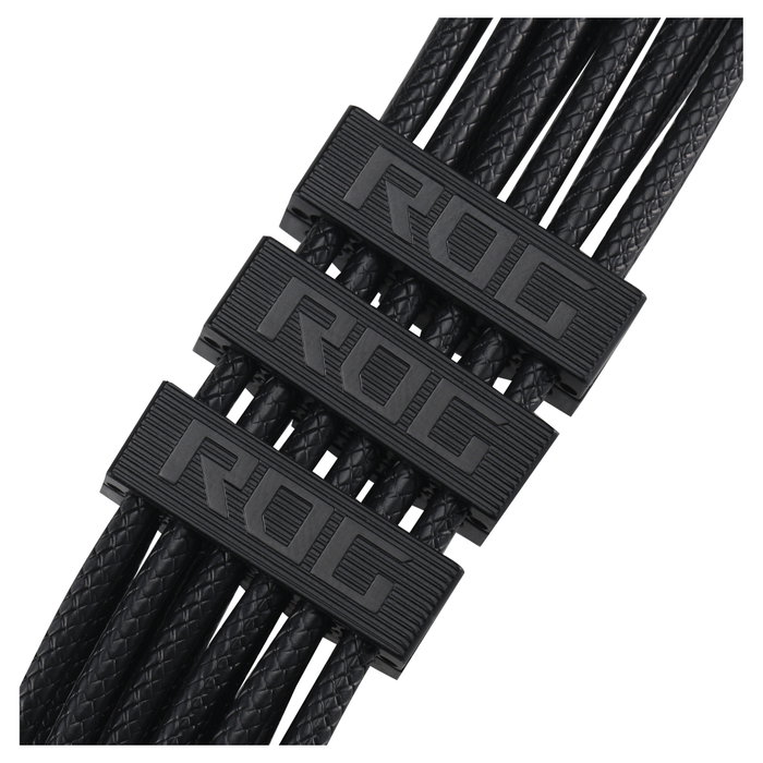 Asus ROG-EQUALIZER Cable PCI Express 4.0 a 16p, 0,75 m, Negro