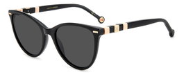 Carolina Herrera HER-0107-S-KDX Gafas de sol negras para mujer
