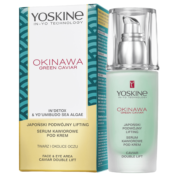 Yoskine Okinawa Caviar Verde Edificante Suero para Rostro y Ojos 30 ml Yoskine Okinawa Caviar Verde Edificante Suero para Rostro y Ojos 30 ml